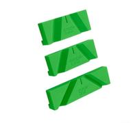 PureBowlic Ensemble de gabarits d'aiguisage de forets, guide de précision manuel pour angles de 90 °, 118 °, 135 °, support en polymère résistant à l'usure, compatible avec meuleuses électriques