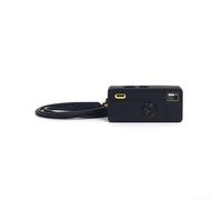 PureBowlic Étui de protection en silicone pour appareil photo Kodak Charmera 1987, résistant aux chocs, souple avec cordon, pochette légère pour porte-clés numérique, accessoire de voyage portable