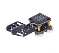 PureBowlic for Morse Code Keyer - Entraîneur automatique avec double pagaie PCB W à base magnétique pour pratique de la radio jambon, USB-C et connectivité de 3,5 mm, design compact et portable
