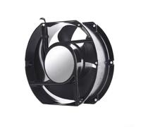 PureBowlic FP-108EX-S1-B Ventilateur de refroidissement axial AC, boîtier en alliage d'aluminium de 162 mm, 2500 tr/min silencieux et haut débit d'air pour armoire électrique, machine à souder