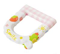 PureBowlic Housse de siège de toilette imprimée imperméable en EVA doux antidérapant pour toilettes standard de type O U Décoration de salle de bain Saisons confortables 40 x 38 cm (E)