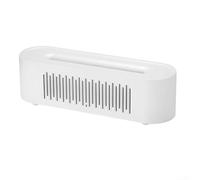 PureBowlic Humidificateur à flamme simulée avec veilleuse colorée, diffuseur d'aromathérapie USB, 260 ml/brumisateur silencieux pour chambre à coucher, bureau, voyage, alimentation de type C, noir