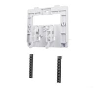 PureBowlic Kit Plaque de Chasse Encastrée pour siamp pour verso Fixation | Compatibilité pour siamp pour verso 350/1100, design encastré, finition blanche , pour facile à nettoyer