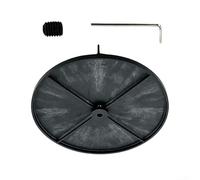 PureBowlic Lames de désherbeur en acier au manganèse 22,9 cm 20T pour débroussailleuse Echo Stylecraft, disque de débroussailleuse de 230 mm pour trou de 25,4 mm, outil de jardin léger 600 g pour