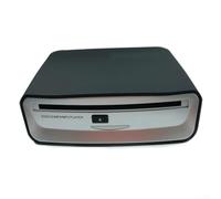 PureBowlic Lecteur CD externe de voiture avec connexion USB - Appareil audio portable sans perte - Construction ABS - 15 x 15,5 x 4 cm - Design léger - Noir - Compatible avec ordinateur portable et