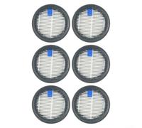 PureBowlic Lot de 3 filtres HEPA lavables avec mousse pour aspirateur EDEKA UVC-126735, pièces réutilisables pour animaux domestiques et enfants, kit de rechange facile à installer, blanc