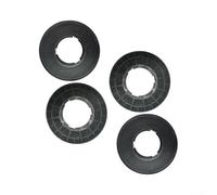 PureBowlic Lot de 4 filtres à charbon actif pour hottes CIARRA CBCS5913A CBCB5913A CBCS5913D Remplace CBCF005 Purification de l'air de cuisine Noir 17 x 17 x 8 cm Facile à installer