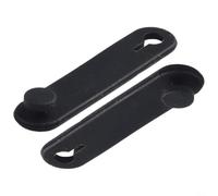 PureBowlic Lot de 6 attaches de sécurité en caoutchouc pour harnais de câblage de moto - 64 mm - Attaches de câble élastiques anti-durcissement - Organisateur de fils pour embrayage et lignes
