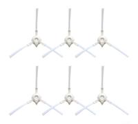 PureBowlic Lot de 6 brosses latérales pour aspirateurs robots bObsweep Pethair, Bob et Appetite - Balais d'angle de rechange en nylon pour un nettoyage efficace des bords et des coins