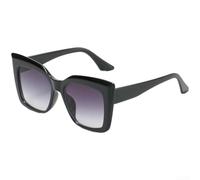 PureBowlic Lunettes de soleil œil de chat rétro protection UV400 pour style | Vintage pour l'esthétique Y2K, améliore les traits du visage, look rétro élégant, verres gris ou noirs, déclaration de mode