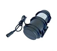 PureBowlic Moteur à vibration CC 12 V/24 V, pour lits électriques, systèmes dynamiques, IP65, roue excentrique en nylon scellé, faible bruit, gris, 14,5 x 8,5 x 10,5 cm unité (12 V)