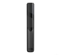 PureBowlic Mousseur à lait électrique portatif alimenté par piles pour café, latte, matcha, fouet portable en acier inoxydable, design compact, nettoyage facile, fin, léger avec couvercle