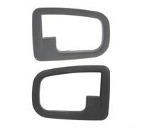 PureBowlic Paire de couvre-poignées de porte intérieure pour BMW E36 Série 3 pour M3 Z3, kit de garniture de rechange ABS noir, OEM 51228219023 51228219024