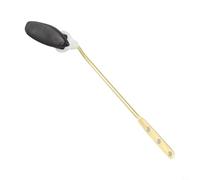 PureBowlic Poignée de chasse d'eau de rechange en alliage de zinc à montage avant, levier de déclenchement réglable pour réservoir standard, facile à installer sans outils, fixation de salle de bain