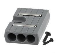 PureBowlic Porte-embout magnétique avec clip de ceinture, support sécurisé pour perceuse, côté gauche ou droit, accessoire de mandrin à changement rapide en plastique rouge pour outils d'atelier