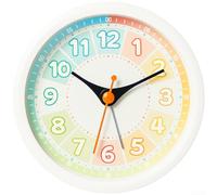 PureBowlic pour réveil Analogique Numérique 10cm pour Étudiant pour réveil | pour affichage mixte analogique et digital, lecture pour facile, pour alarme sonore puissante, pour idéal pour (Style-D)