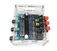 PureBowlic Pour TPA3116D2 Carte audio numérique 2.1 canaux 250 W Caisson de basses stéréo Module d'ampli puissant prend en charge MP3 WAV FLAC WMA DC 12-24 V pour système audio haut-parleur bricolage