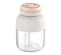 PureBowlic Presse-agrumes électrique portable, 1 300 ml, grande capacité, rechargeable par USB, avec moteur de 80 W, machine à smoothie compacte pour voyage, pique-nique, utilisation à la maison