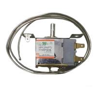 PureBowlic Régulateur de température mécanique WDF18 WPF-22 pour unités de refroidissement de réfrigérateur, thermostat en métal pour un réglage précis de la température, pièce de rechange argentée