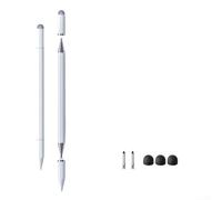 PureBowlic Stylet haute sensibilité avec corps étendu pour tous les écrans tactiles, design magnétique empêchant la perte, matériau ABS pour dessiner et prendre des notes sur smartphones et tablettes