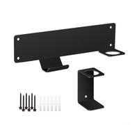 PureBowlic Support mural en acier robuste pour supports de voiture, gain de place avec crochets robustes pour élévateurs hydrauliques et outils, support d'organisation facile à installer pour atelier