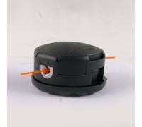 PureBowlic Tête de débroussailleuse multi-rapide de 9,5 cm pour tondeuse à gazon à tige droite, pièce de rechange robuste avec ressort et œillets, accessoire d'outils de jardin pour une cour efficace