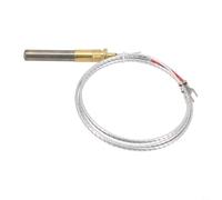 PureBowlic Thermocouple doré de 61 cm, capteur de température millivolt 750 C pour cheminée à gaz, four, gril, chaudière, chauffe-eau naturel pour LPG Spirale Cuivre Tube pilote 1 pièce