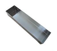 PureBowlic Tiramisu Moule à pain rectangulaire en acier inoxydable avec couvercle refermable pour gâteaux, embryons et desserts, facile à nettoyer, passe au lave-vaisselle, pour la maison et la