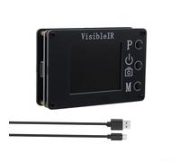 PureBowlic VisibleIR B18 Caméra thermique 32 x 24 IR Fusion Technologie double vision Écran TFT 4,6 cm -40 à pour plage de 300 C Transfert de données Type-C Batterie rechargeable pour bricolage