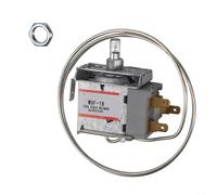 PureBowlic WDF-18 Thermostat de réfrigérateur à 3 broches à vis pour mini réfrigérateur congélateur 250 V 50/60 Hz Régulateur mécanique
