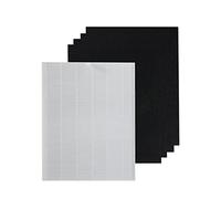 PUREBURG Filtre de rechange DX55 compatible avec purificateurs d'air Fellowes Aeramax DX55 DB55 190 200, charbon actif H13 HEPA