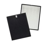 PUREBURG Filtre de rechange FY3433 FY3432 compatible avec purificateurs d'air Philips AC3256 AC3257 AC3259 Series 3000i, numéro de pièce FY3433/10 FY3432/10, H13 True HEPA et charbon actif