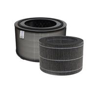 PUREBURG FY3400 FY3401 Kit de filtres de rechange compatibles avec Philips AC3421/13, série 3400 Purification et humidification 2 en 1 HEPA + filtre humidifiant charbon actif