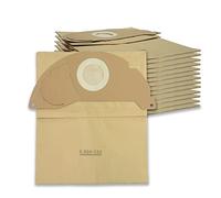 PUREBURG KFI 222, 6.904-332.0 Lot de 15 sacs filtrants en papier compatibles avec les aspirateurs Kärcher WD 2, MV 2, WD 2.200 à WD 2.550