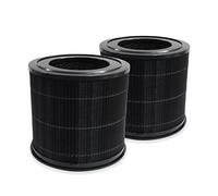 PUREBURG Lot de 2 filtres de rechange compatibles avec le purificateur d'air Smartmi P1, H13 HEPA à 4 étapes, charbon actif 2 en 1, purificateur d'air, poussière, COV, odeur