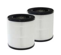 PUREBURG Lot de 2 filtres HEPA de rechange compatibles avec les purificateurs d'air DIKI & VAVSEA B-D02H, filtre à charbon actif H13 4 étapes 2 en 1