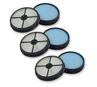 PUREBURG Lot de 3 filtres de rechange 3 filtres primaires et 3 filtres à air HEPA pour aspirateur vertical sans sac Hoover Air Lite sans sac multi-cyclonique léger UH72460 pièce # 440005515 440005516