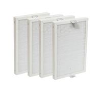 PUREBURG Lot de 4 filtres de rechange compatibles avec Bosch Dry 1000, Dry 2000 & Dry 4000, déshumidificateur, 2 en 1 HEPA et filtre à charbon actif contre la poussière, les COV, les odeurs et le