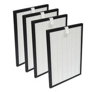 PUREBURG Lot de 4 filtres HEPA de rechange compatibles avec déshumidificateur Meaco 20L 20LE basse consommation 26 x 19 x 1 cm