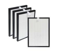 PUREBURG Lot de 4 filtres HEPA de rechange compatibles avec les déshumidificateurs Meaco 12L 12LE à faible consommation d'énergie, purification de l'air, odeur de COV