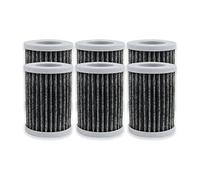 PUREBURG Lot de 6 filtres de rechange compatibles avec purificateur d'air Munchkin, HEPA avec charbon actif 2 en 1