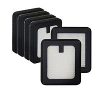 PUREBURG Lot de 6 filtres HEPA de rechange compatibles avec le sèche-linge Baby Brezza Advanced (ne convient pas au Bottle Washer Pro), lot de 6 purificateurs d'air