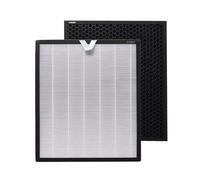 PUREBURG Vital 100S True HEPA Filtres de rechange compatibles avec le purificateur d'air LEVOIT Vital 100S Smart True HEPA (modèle : LAP-V102S-WUS), Vital 100S-RF, H13 Filtre à charbon actif en 3