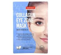 Purederm Masque De Beauté Pour Le Contour Des Yeux, Collagène, 30 Feuilles Pré-Humidifiées, 25 G Chacune