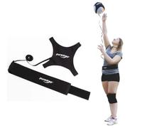 Puredrop Équipement d'entraînement de Volley-Ball - Excellent entraîneur pour la Pratique en Solo de Servir des Lancers et des balançoires de Bras retourne la Balle après Chaque Swing - Cordon