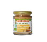 Purée Amandes Complètes et Noix de Cajou bio et équitable 170 g ETHIQUABLE