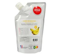 Purée de fruits - Banane 1kg - FRUITS ROUGES & Co.