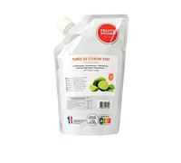 Purée de fruits - Citron vert 1kg - FRUITS ROUGES & Co.