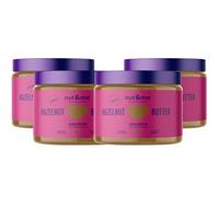 Purée de noisettes grillée 1,2 kg nut&me | 100% noisettes | Vegan | Sans sucre ni additifs | Cremeuse et Délicieuse | Pack 4 x 300 g