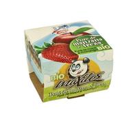 Purée de pommes et de fraises biologiques La Finestra Sul Cielo 200g